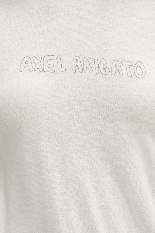 Axel Arigato t-shirt Arigato Sheer Top biały A3826002