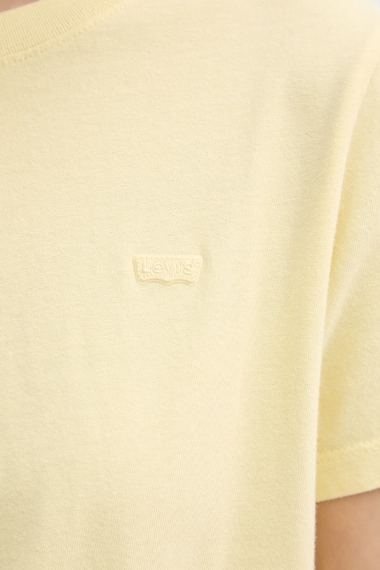 Levi's T-shirt basic damski bawełniany T2 PERFECT 005J2 żółty