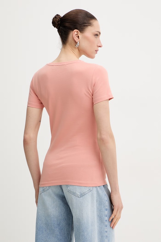 Odzież Trussardi t-shirt G1086000240N pomarańczowy