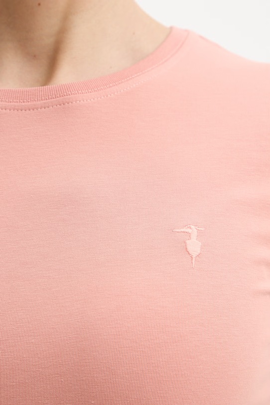 Trussardi t-shirt G1086000240N pomarańczowy