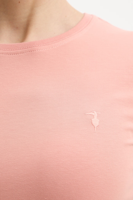 Trussardi t-shirt G1086000240N pomarańczowy