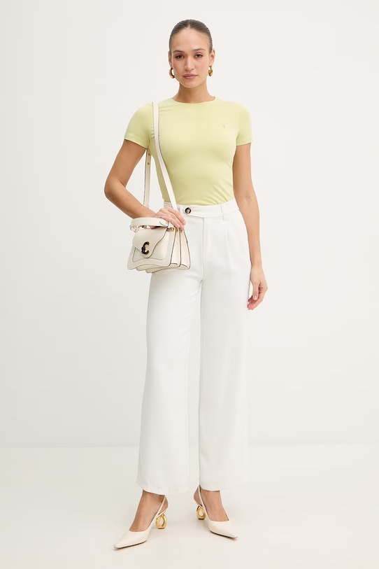 Trussardi t-shirt G1086000240N zielony SS26