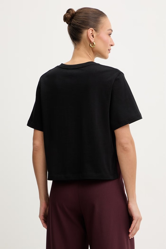 Odzież Trussardi t-shirt bawełniany G1326100244N czarny