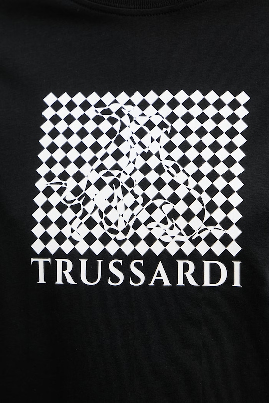 Trussardi тениска дамски от памук G1346000246N черен