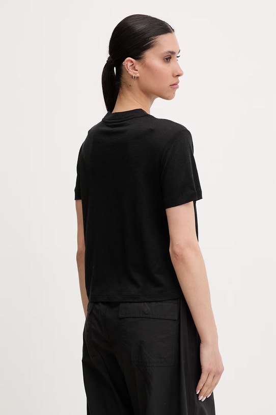 Odzież Icebreaker T-shirt damski wełniany Tech Lite IB0A56Y20011 czarny