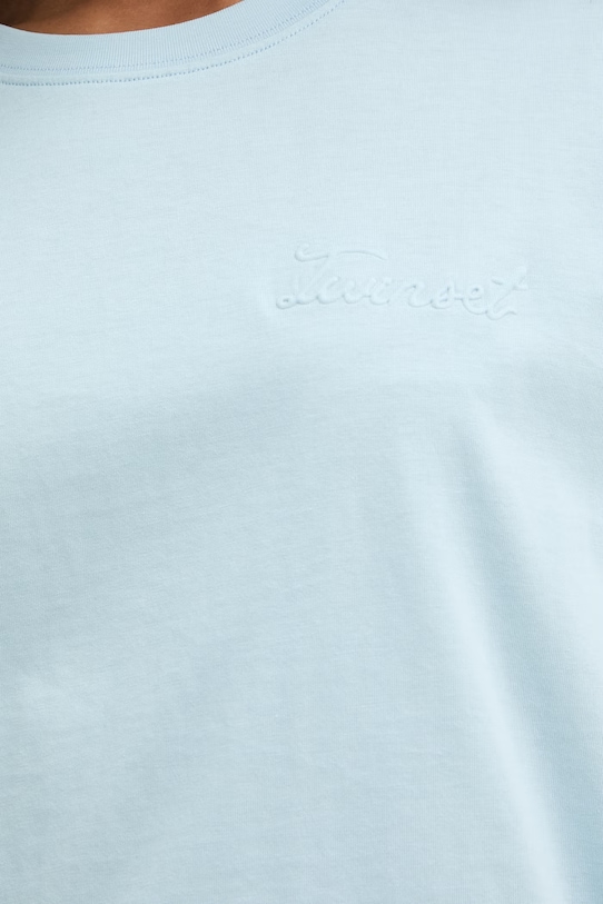 Twinset t-shirt basic damski bawełniany 261TT2450 niebieski