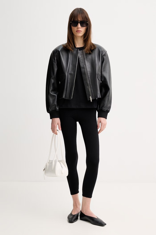 Twinset тениска дамска памучна 261TT2271 черен SS26