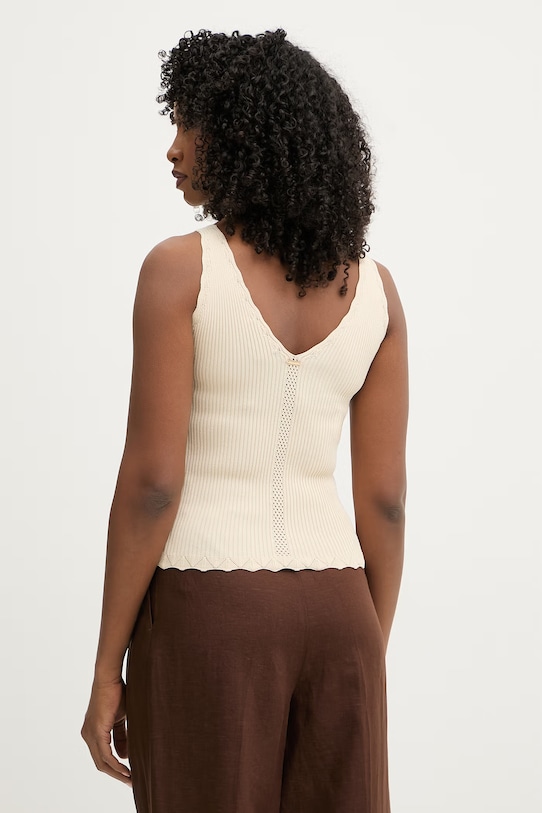 Ρούχα Top Twinset 261TT3122 μπεζ