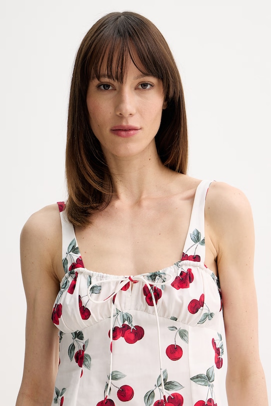 Twinset bluzka damska bawełniana biały 261TT2595