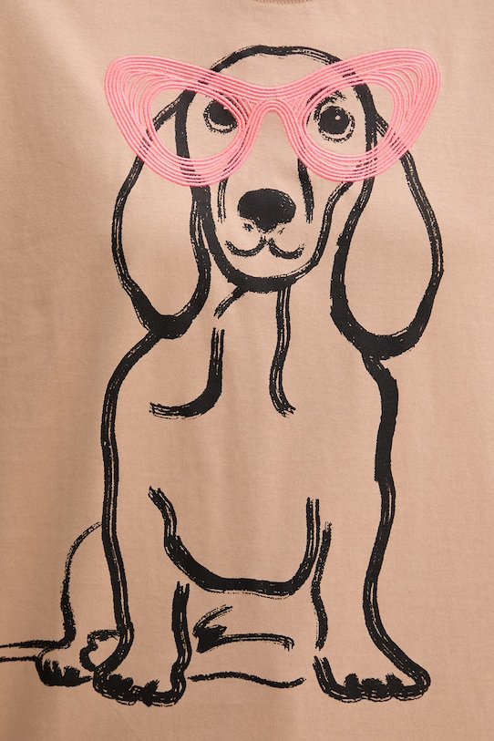 Twinset T-shirt da donna in cotone 261AQ2010