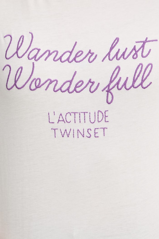 Twinset t-shirt damski bawełniany 261AT2151