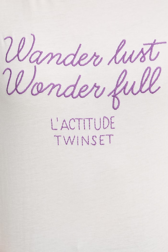 Twinset t-shirt damski bawełniany 261AT2151