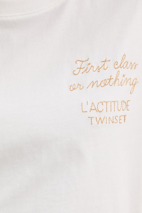 Twinset t-shirt damski bawełniany 261AT2151