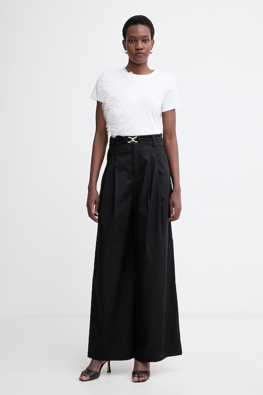 Twinset t-shirt γυναικείο βαμβακερό 261AT2190 μπεζ SS26