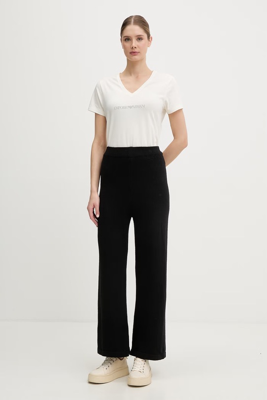 Emporio Armani Underwear tričko dámske s bavlnou EW000409.AF19026 béžová SS26