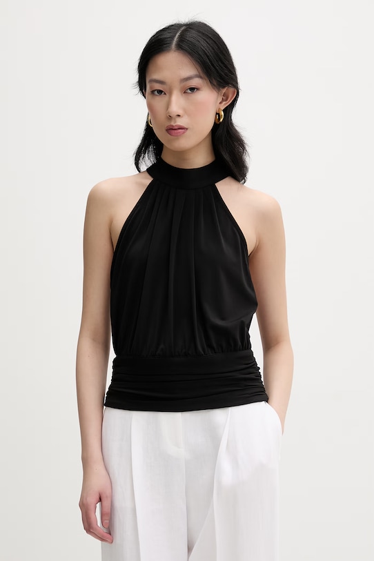 Gestuz bluzka damska czarny 10911061