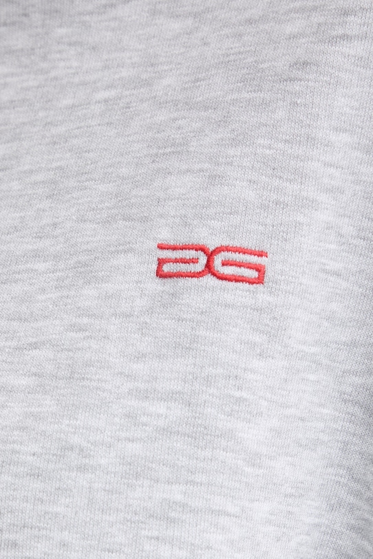 Gestuz crop top damski z bawełny 10911090 szary