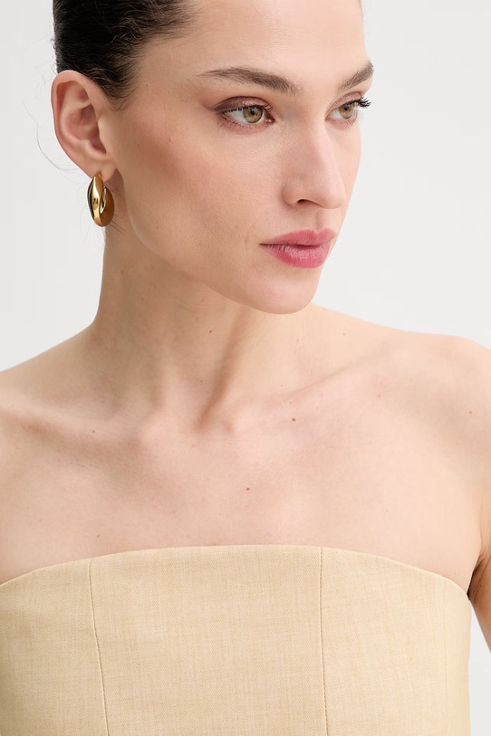 Gestuz top damski beżowy 10911102