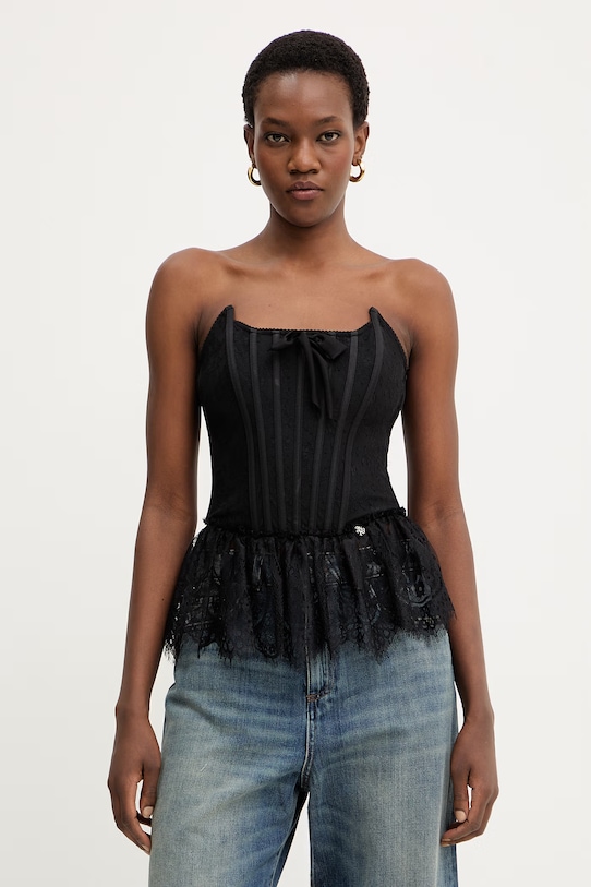 Μπλουζάκι Aniye By slim μαύρο 185114