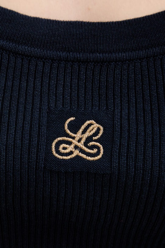 Bavlněný top Luisa Spagnoli Cucirino 100317 námořnická modř