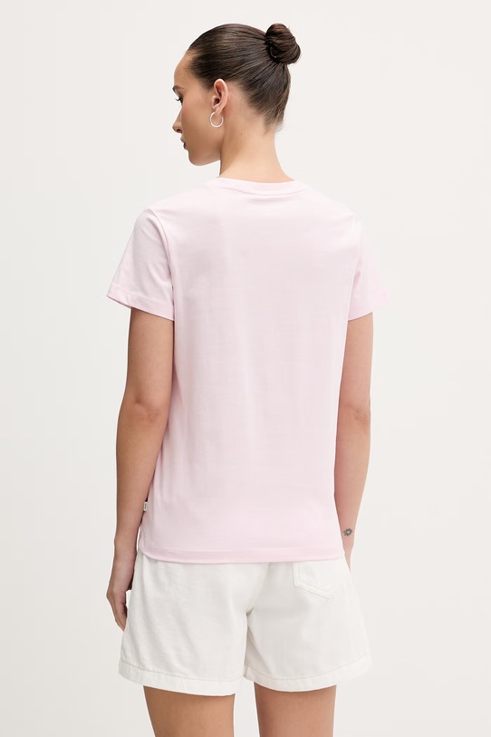 Ρούχα Guess Jeans T-shirt γυναικείο βαμβακερό W6GIC5.K8HM0 ροζ