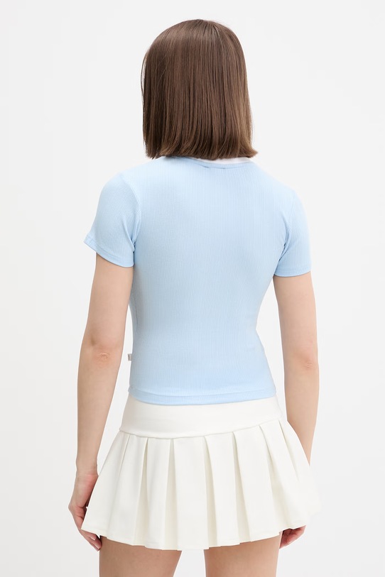 Odzież Guess Jeans t-shirt damski W6GPA9.KF641 niebieski