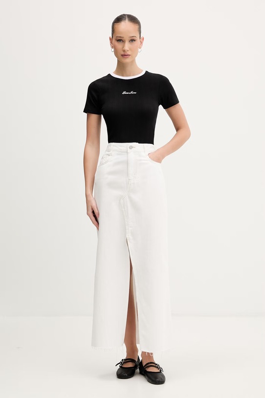 Guess Jeans majica za žene W6GPA9.KF641 crna SS26