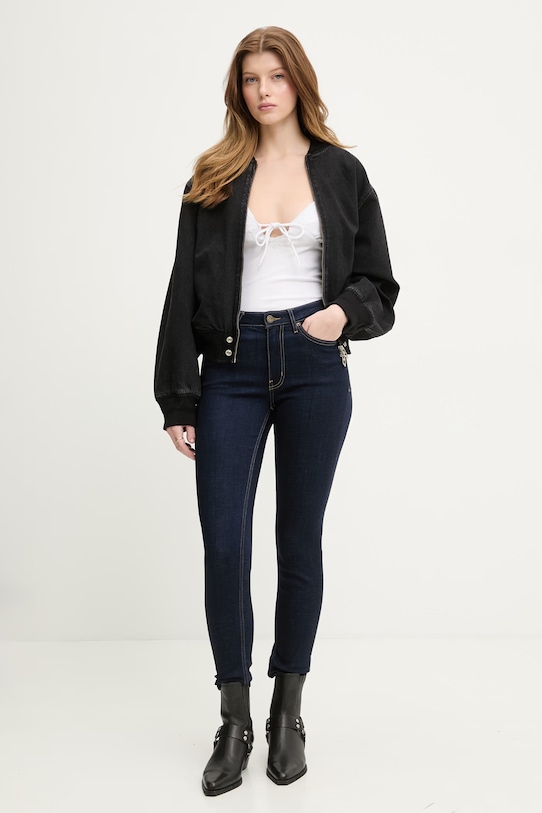 Guess Jeans Crop top Γυναικείο W6GPB1.KF641 λευκό SS26