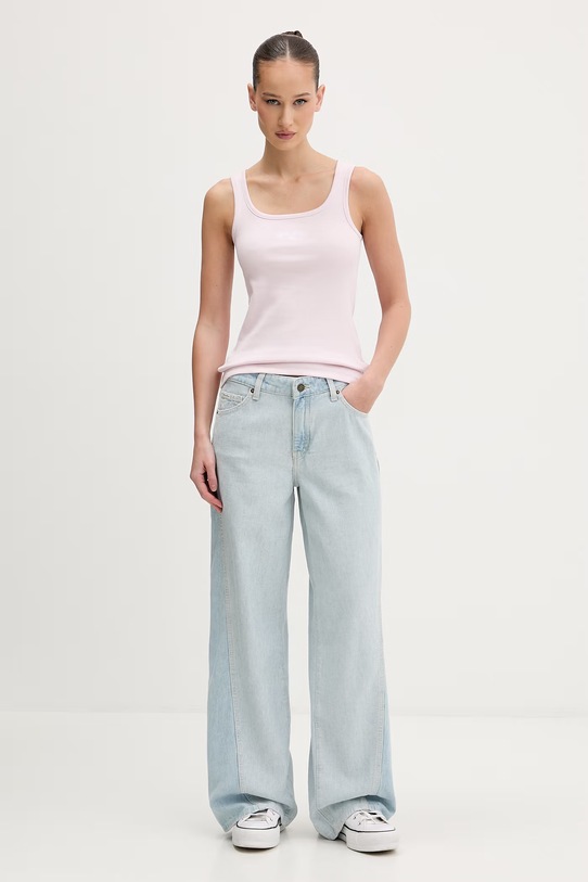 Guess Jeans Τοπ Γυναικεία W6GPZ2.KA0H1 ροζ SS26