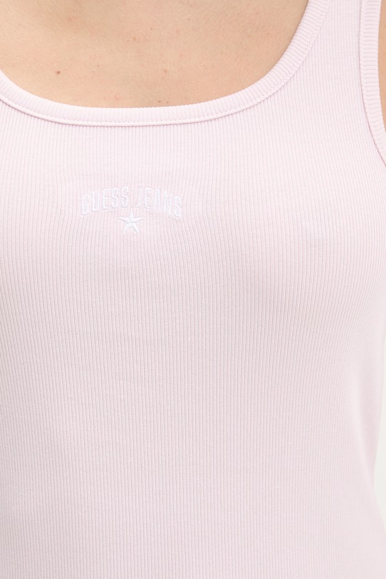 Guess Jeans Τοπ Γυναικεία W6GPZ2.KA0H1 ροζ