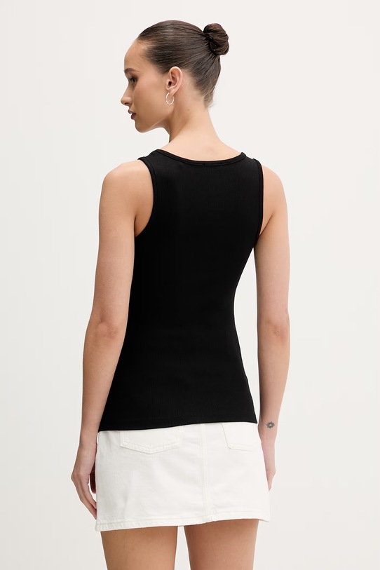 Oblečenie Guess Jeans top dámsky W6GPZ2.KA0H1 čierna