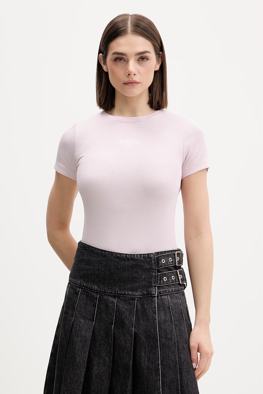 Guess Jeans t-shirt damski różowy W6GPZ3.KA0H1