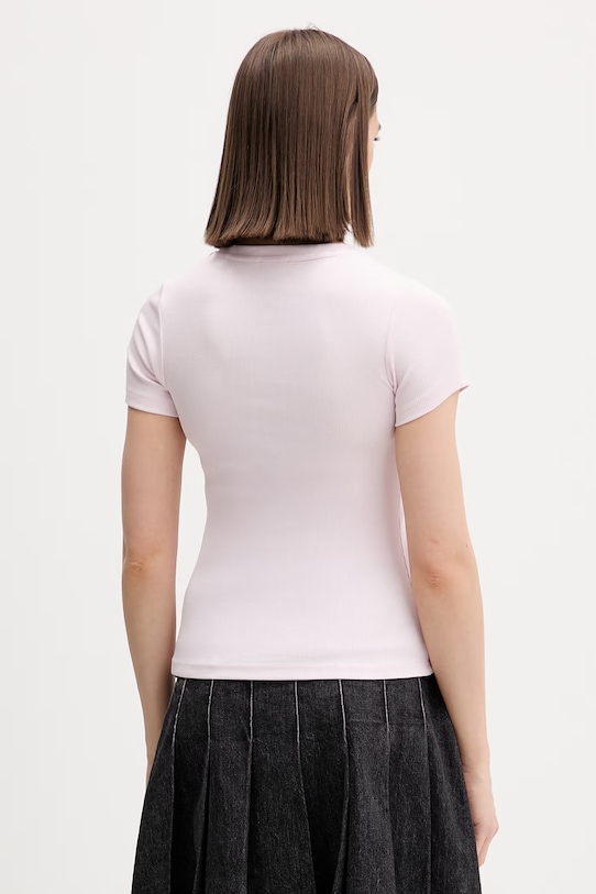 Oblečení Guess Jeans Tričko dámské W6GPZ3.KA0H1 růžová