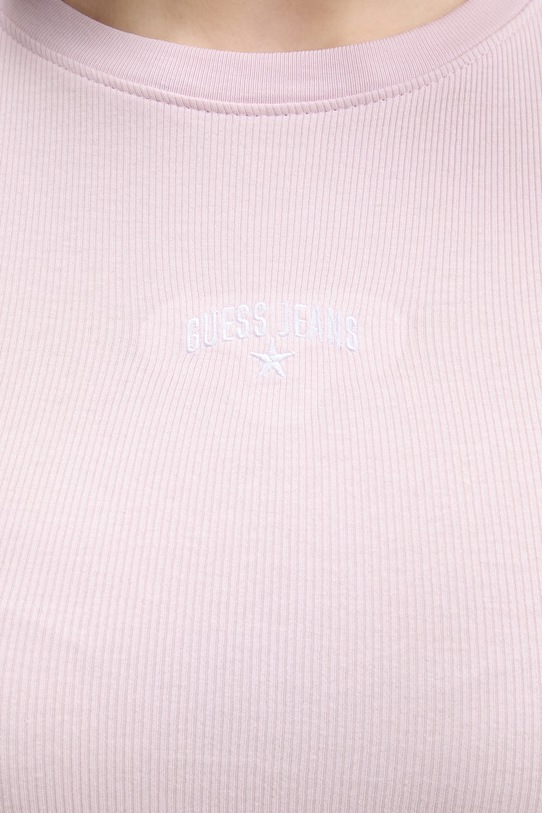 Guess Jeans t-shirt damski W6GPZ3.KA0H1 różowy