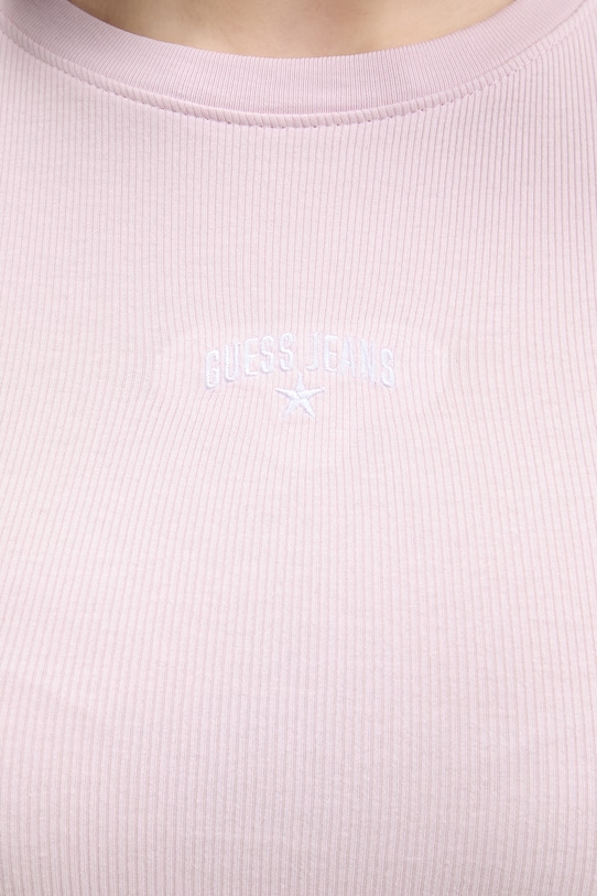 Guess Jeans t-shirt damski W6GPZ3.KA0H1 różowy