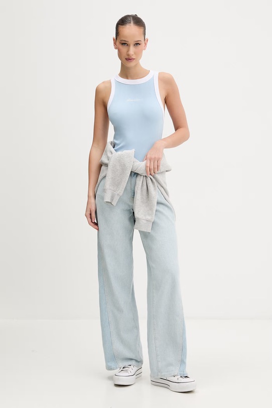 Guess Jeans top damski W6GPZ8.KF641 niebieski SS26