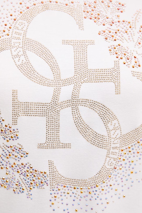 Guess T-shirt γυναικείο CORINNE E6GI01.K68D2 λευκό