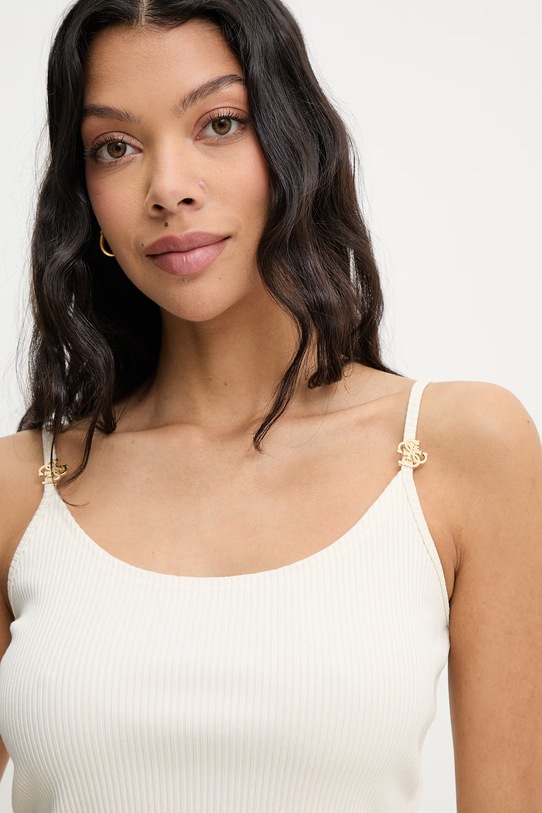 Guess plážový top dámsky NEREA béžová E6GP01.KG322