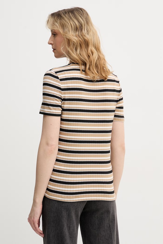 Oblečenie Dámske tričko Sisley 36ZXL108H béžová