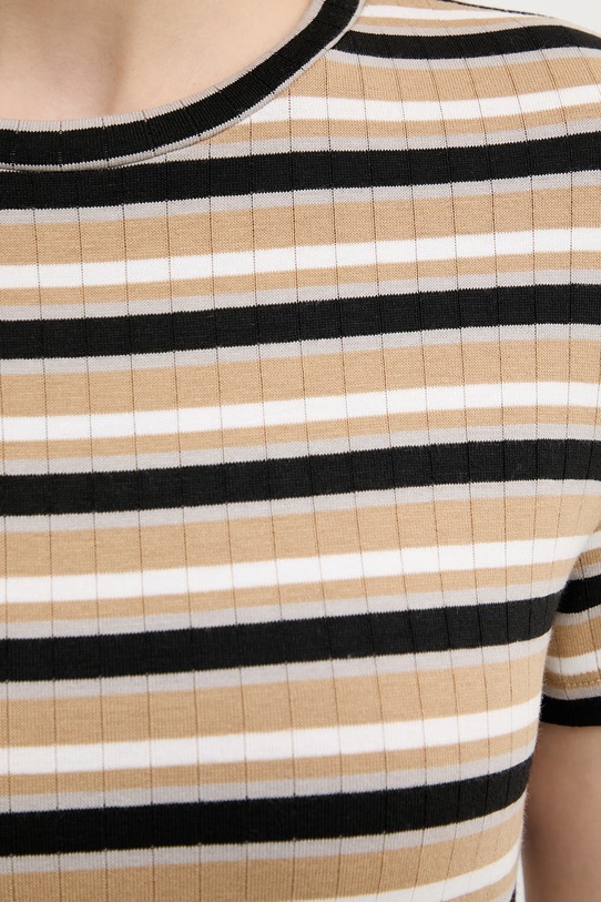 Dámske tričko Sisley 36ZXL108H béžová