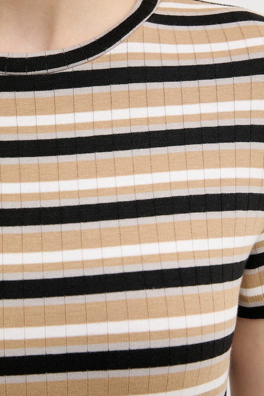 Dámske tričko Sisley 36ZXL108H béžová