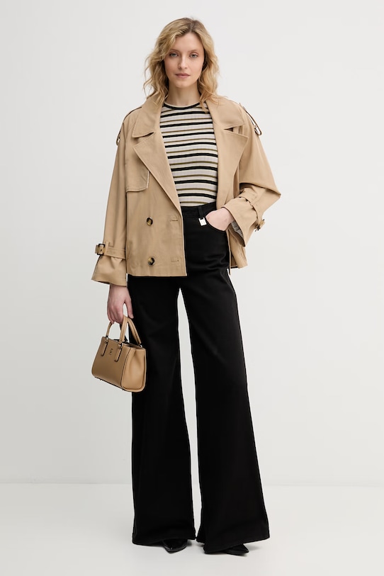 Sisley tričko dámske 36ZXL108H sivá SS26