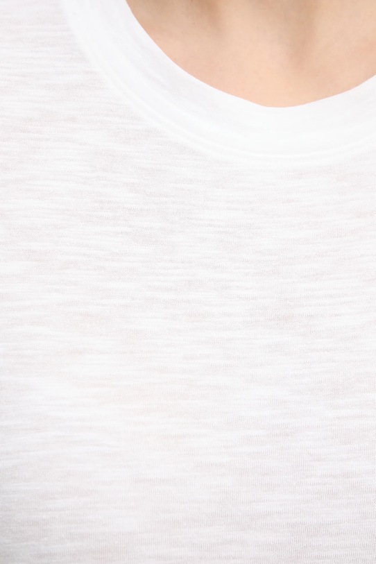 Sisley t-shirt 3TNHL108D beżowy