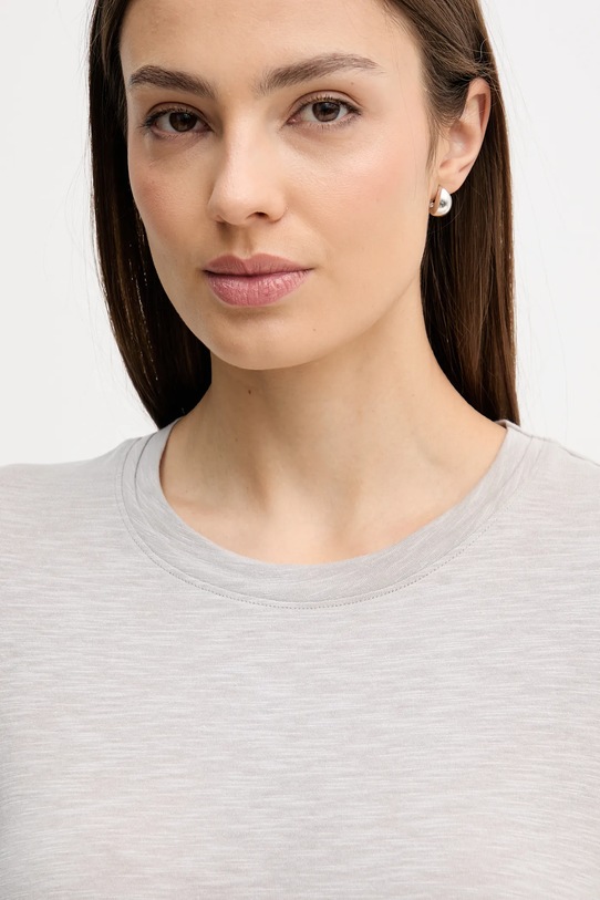 Sisley t-shirt szary 3TNHL108D