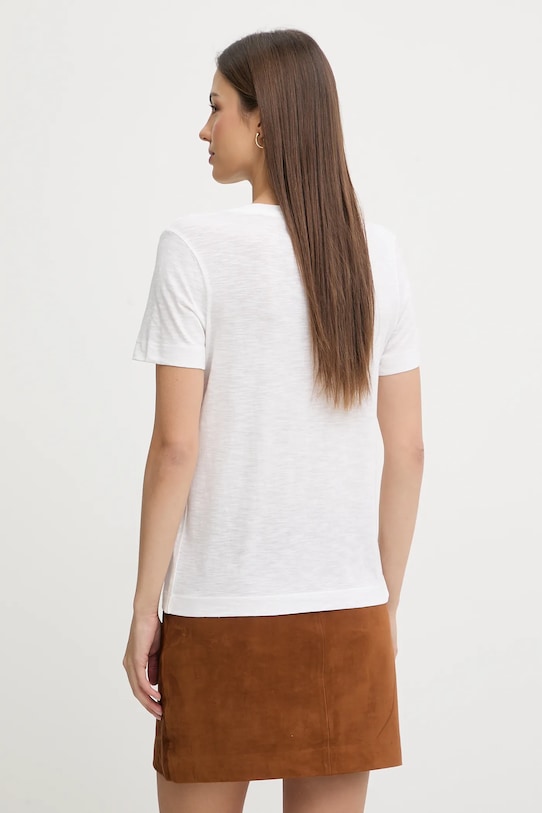 Odzież Sisley t-shirt 3TNHL108E beżowy