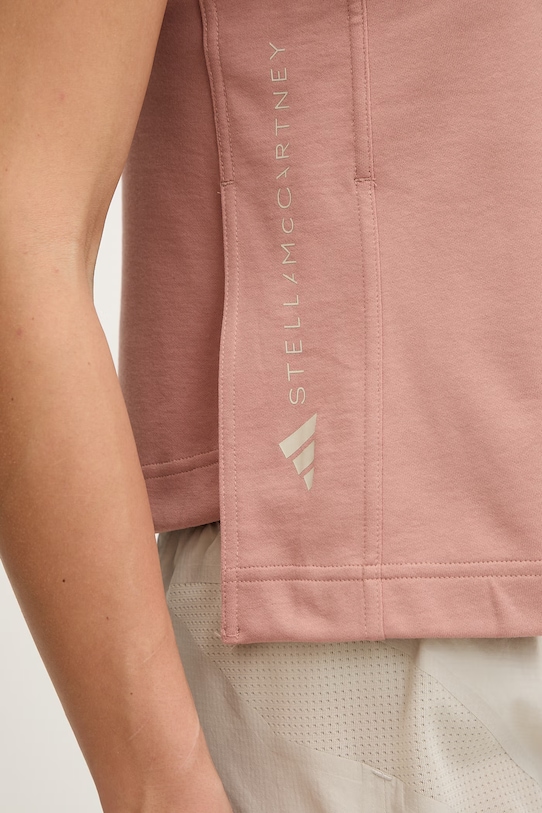 adidas by Stella McCartney top treningowy damski JZ0700 brązowy