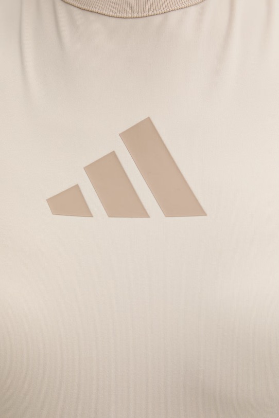 adidas crop top damskie x Z.N.E KA0088 beżowy