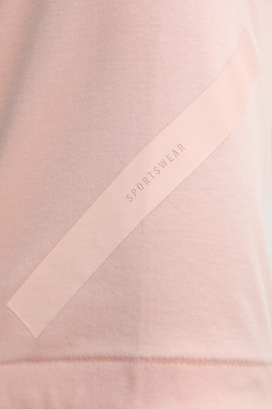 Adidas t-shirt damski bawełniany x Z.N.E KC7721 różowy