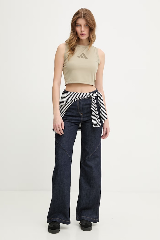 adidas top ženski x Z.N.E KC7763 zelena SS26