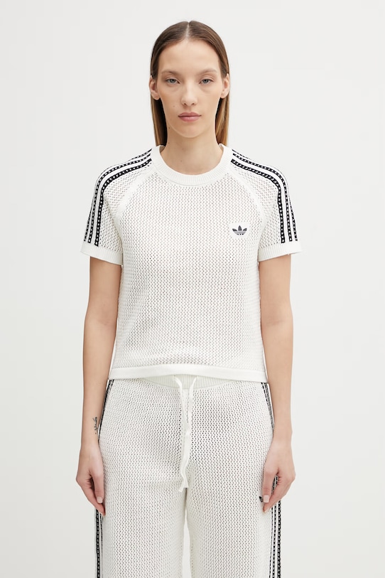 adidas Originals crop top dámsky béžová KE0200